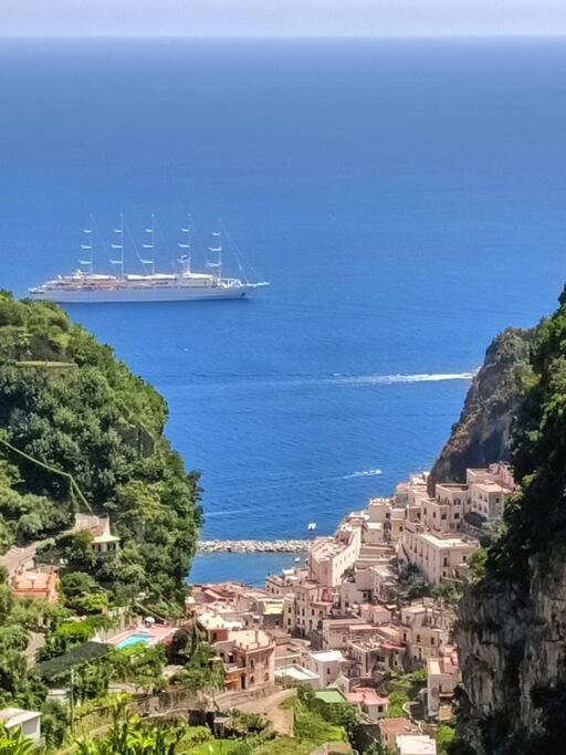 Terrazza Belvedere A Pontone - Amalfi Coast Екстериор снимка
